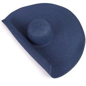NBW: Women's Sunshade Straw Hat Oversized Sun Hat